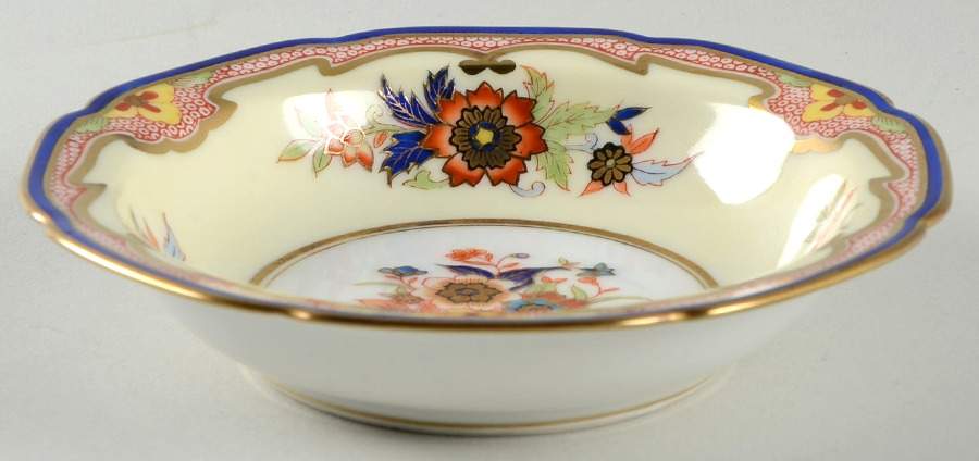 Crowndora Rim Fruit/Dessert (Sauce) Bowl by Noritake-1
