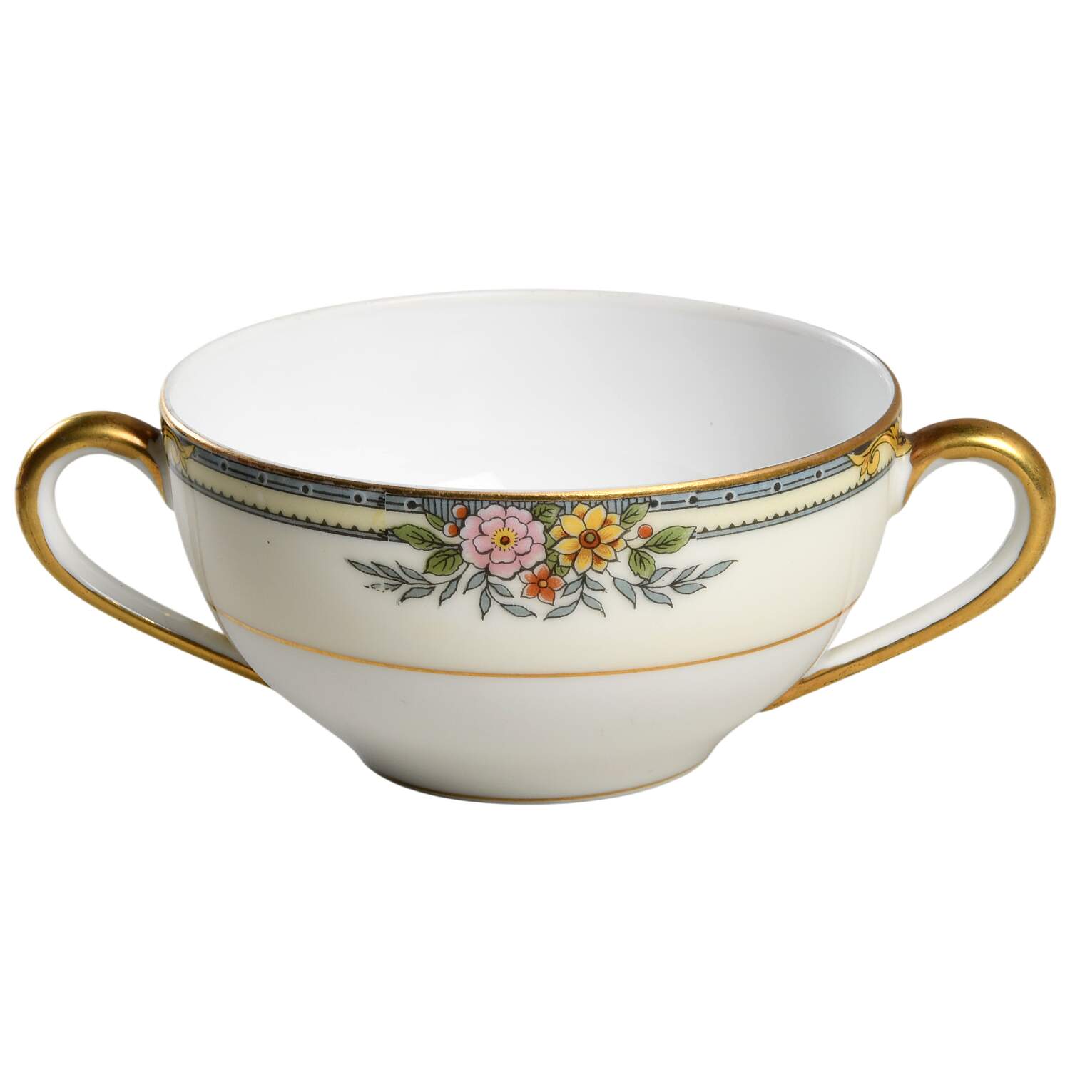 Croydon Flat Bouillon Cup by Noritake-1