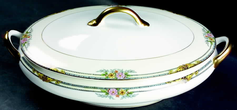 Croydon Oval Covered Vegetable by Noritake-1