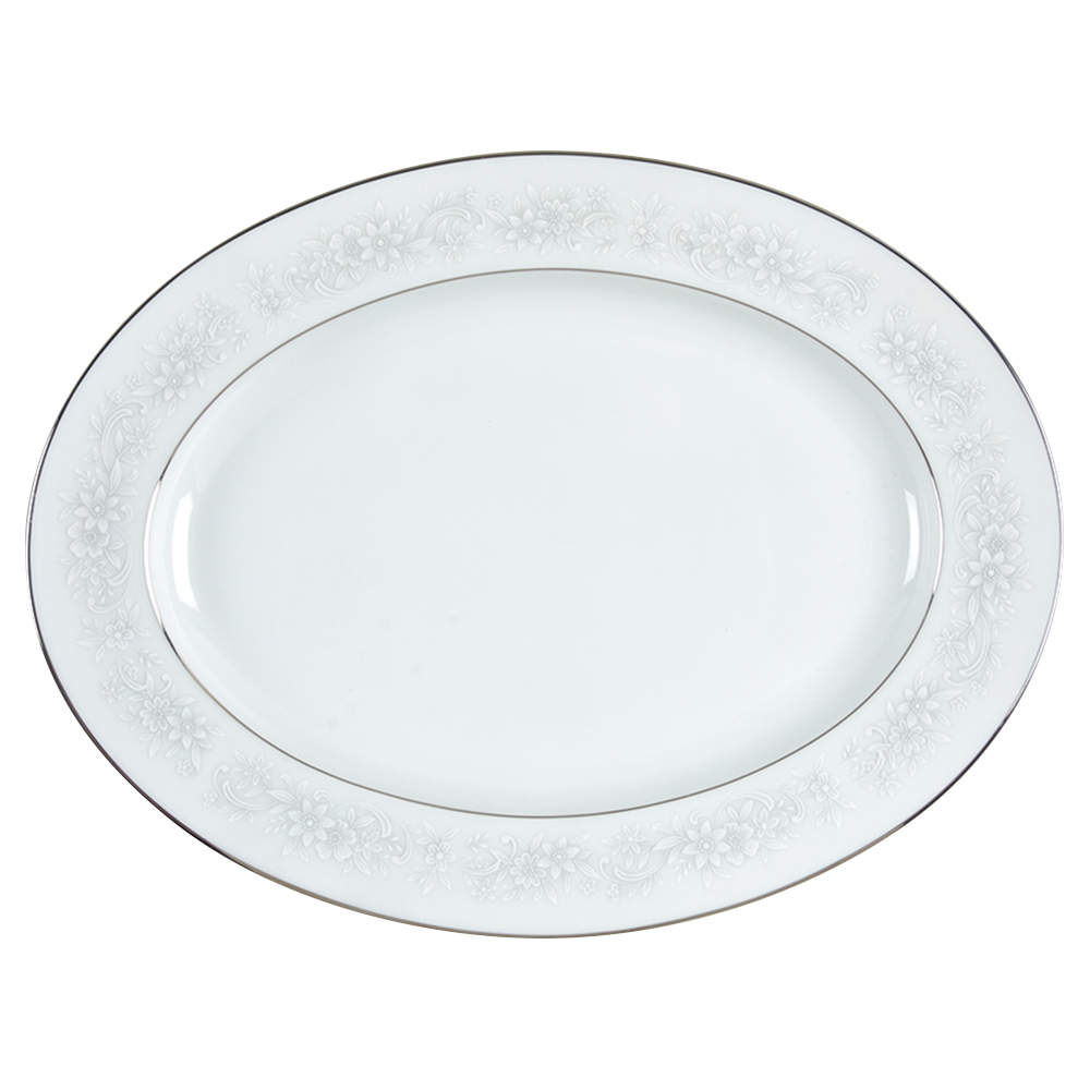 Cumberland 11" Oval Serving Platter by Noritake-1