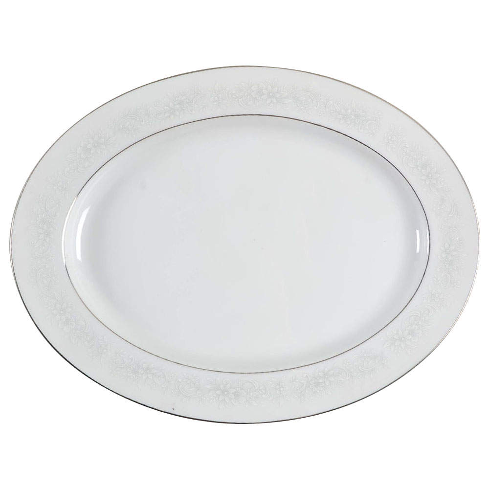 Cumberland 13" Oval Serving Platter by Noritake-1