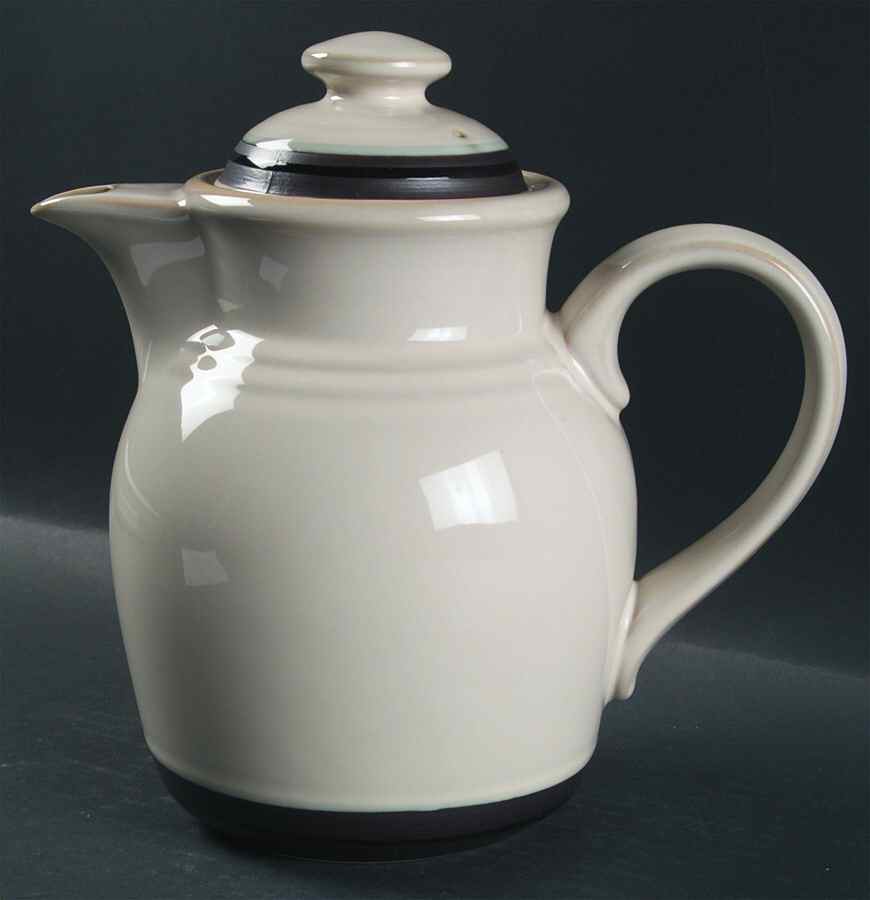 Cycle Brown Tea/Coffee Pot & Lid by Noritake-1