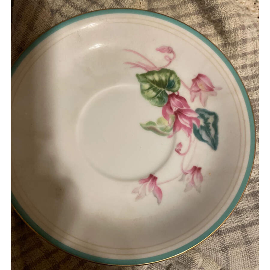 Cyclamen Saucer by Noritake-1