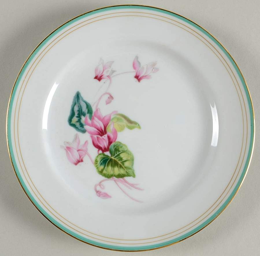 Cyclamen Salad Plate by Noritake-1