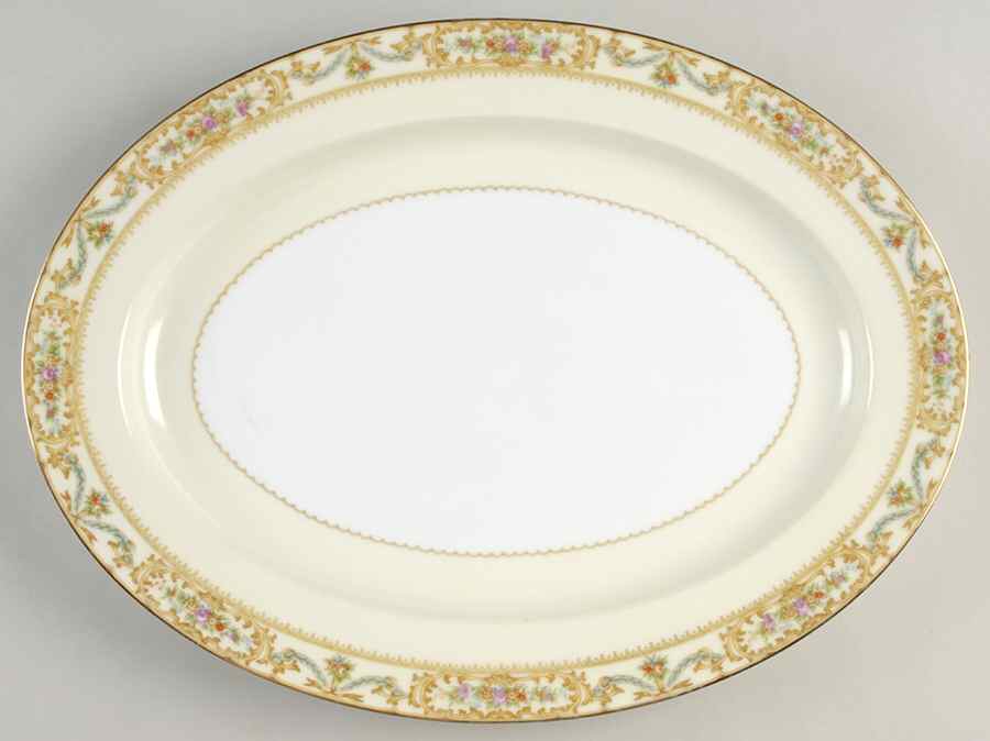 Cynara 16" Oval Serving Platter by Noritake-1
