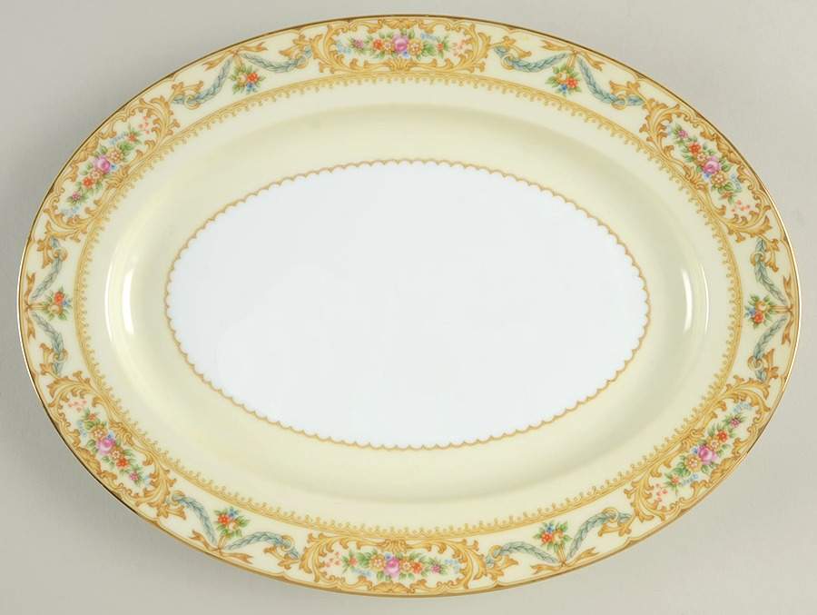 Cynara 11" Oval Serving Platter by Noritake-1