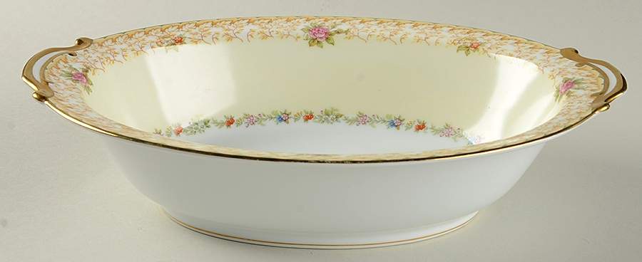 Cynthia 10" Oval Vegetable Bowl by Noritake-1
