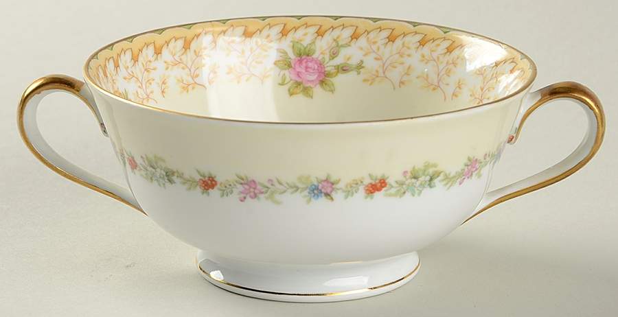 Cynthia Footed Cream Soup Bowl by Noritake-1