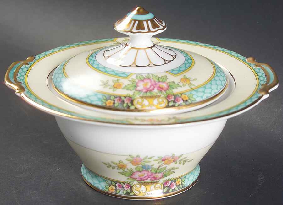 Cyrano Sugar Bowl & Lid by Noritake-1