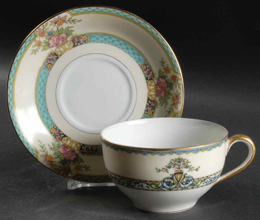 Cyrano Oversized Cup & Saucer Set by Noritake-1