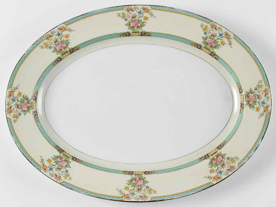 Cyrano 16" Oval Serving Platter by Noritake-1