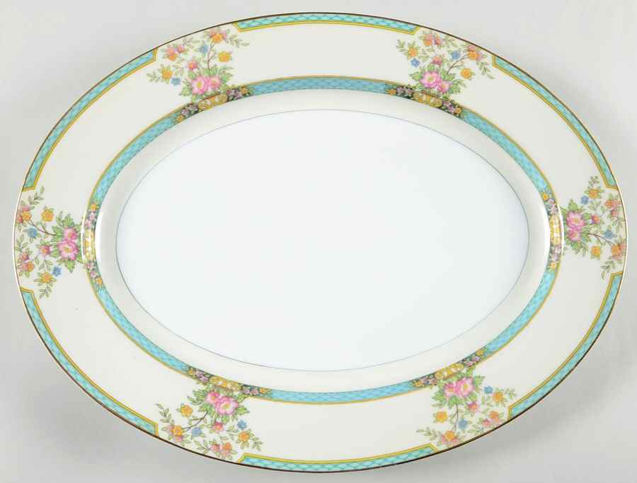 Cyrano 13" Oval Serving Platter by Noritake-1