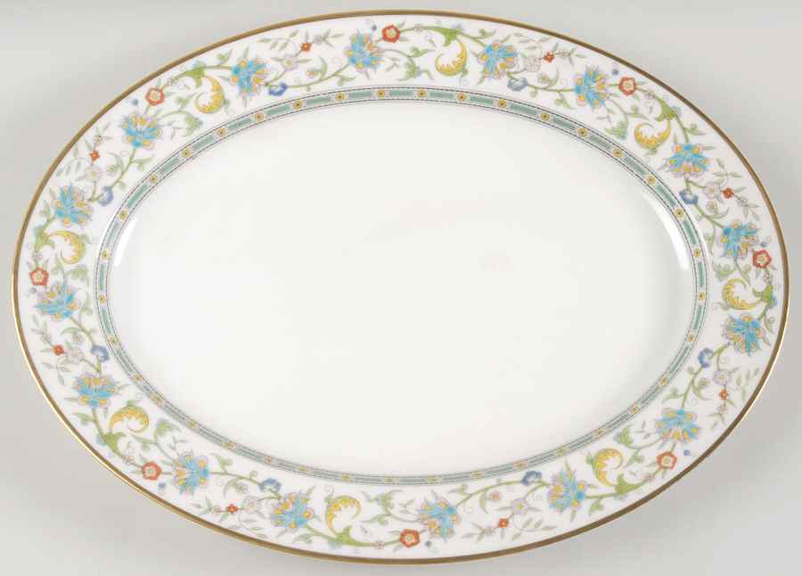 Cyril 16" Oval Serving Platter by Noritake-1