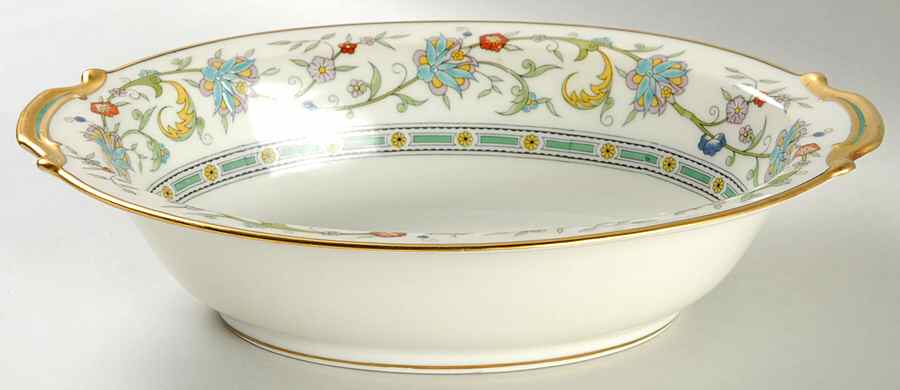 Cyril 10" Oval Vegetable Bowl by Noritake-1