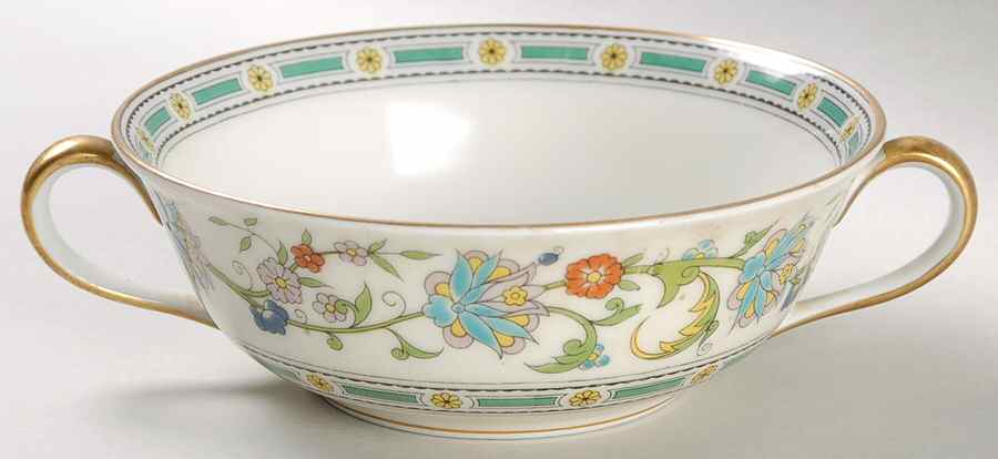Cyril Flat Cream Soup Bowl by Noritake-1