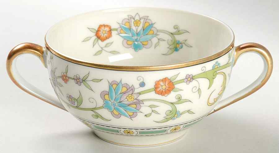 Cyril Flat Bouillon Cup by Noritake-1