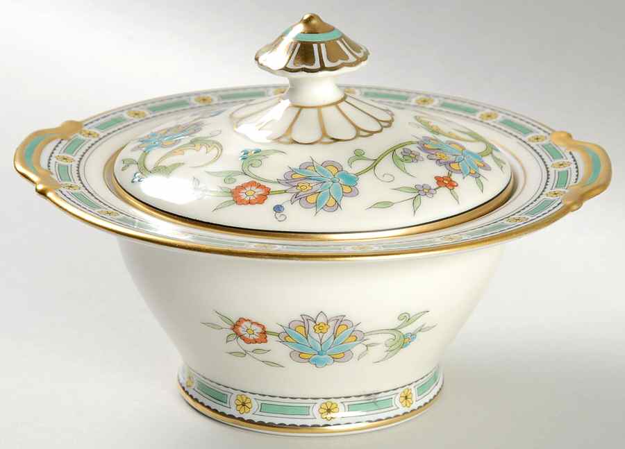 Cyril Sugar Bowl & Lid by Noritake-1