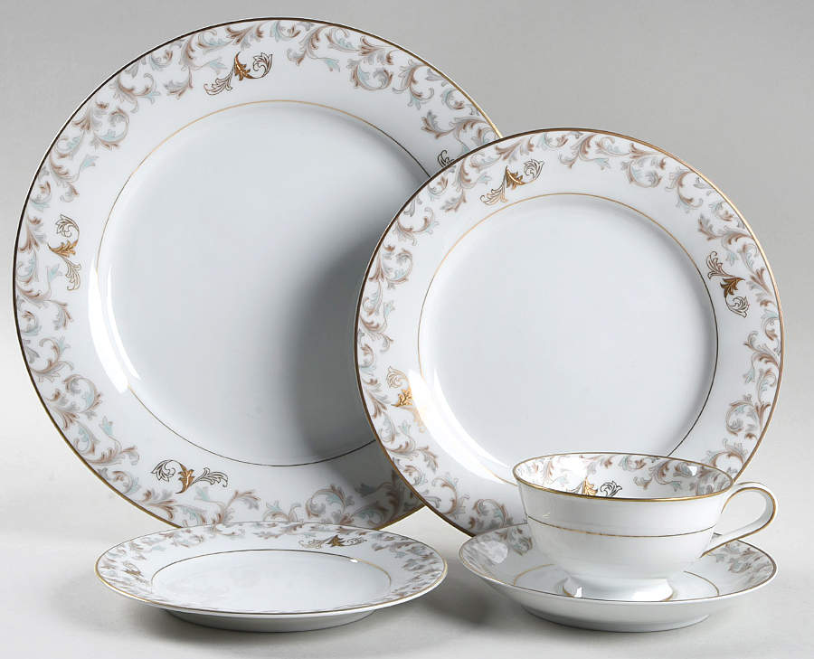 Cyril 5 Piece Place Setting by Noritake-1