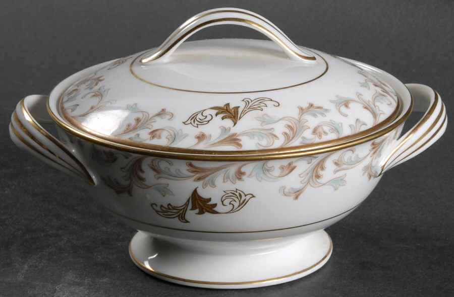 Cyril Sugar Bowl & Lid by Noritake-1