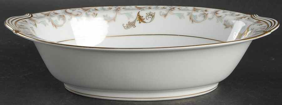 Cyril 10" Oval Vegetable Bowl by Noritake-1