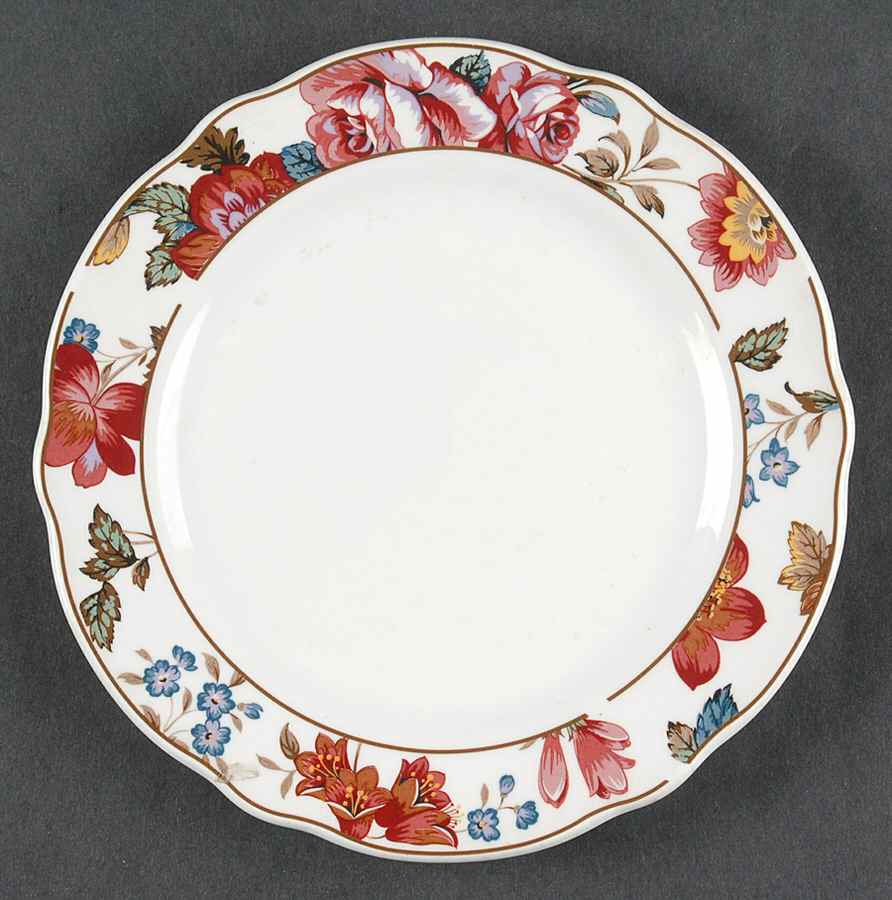 Damask Bouquet Bread & Butter Plate by Noritake-1