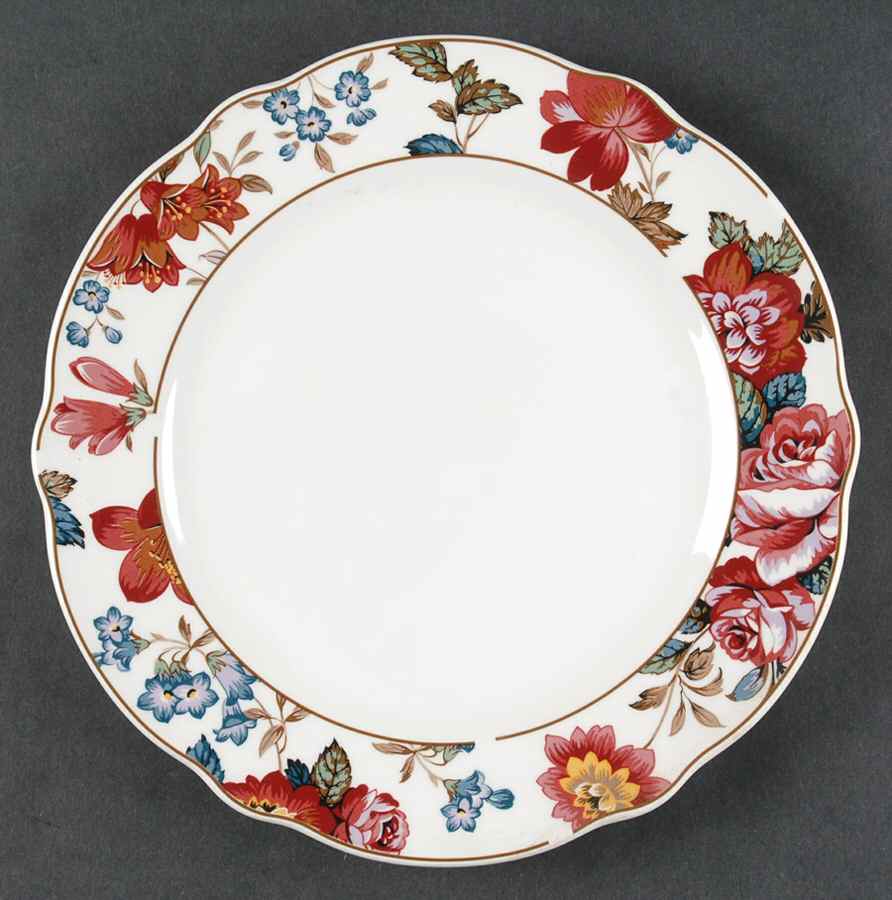 Damask Bouquet Salad Plate by Noritake-1