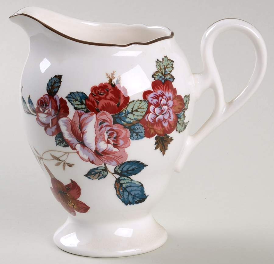 Damask Bouquet Creamer by Noritake-1