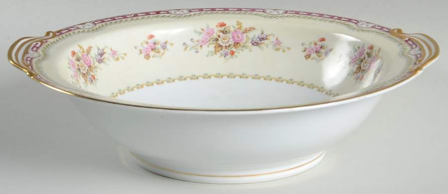 Dahlia 10" Round Vegetable Bowl by Noritake-1