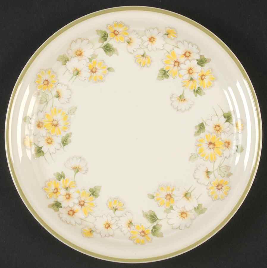 Daisygarland Salad Plate by Noritake-1