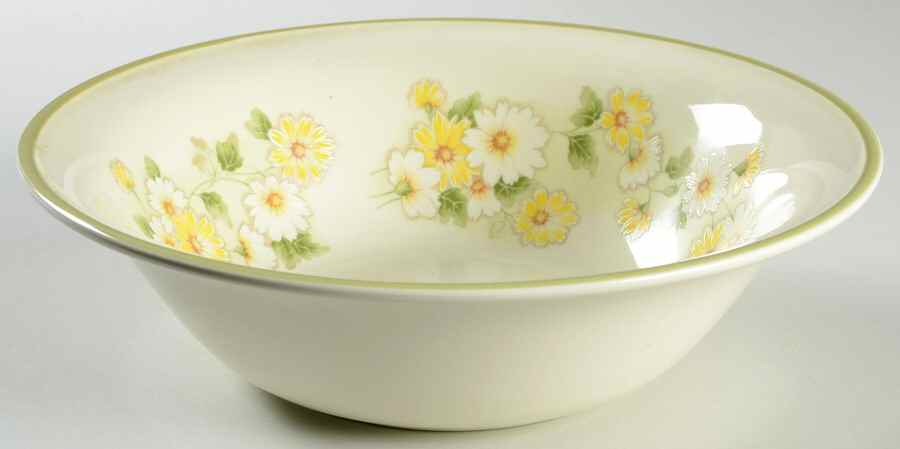 Daisygarland 9" Round Vegetable Bowl by Noritake-1