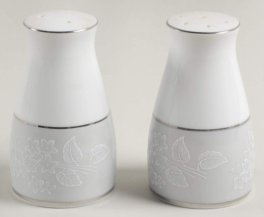 Damask Salt & Pepper Set by Noritake-1