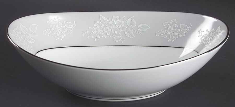 Damask 10" Oval Vegetable Bowl by Noritake-1