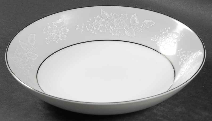 Damask Coupe Soup Bowl by Noritake-1