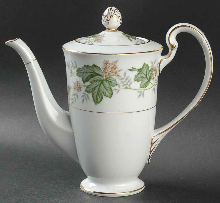 Daphne Small Coffee Pot & Lid by Noritake-1