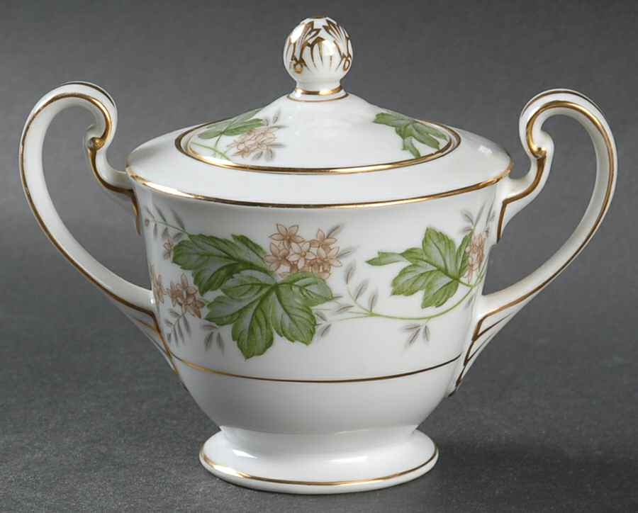 Daphne Mini Sugar Bowl & Lid by Noritake-1