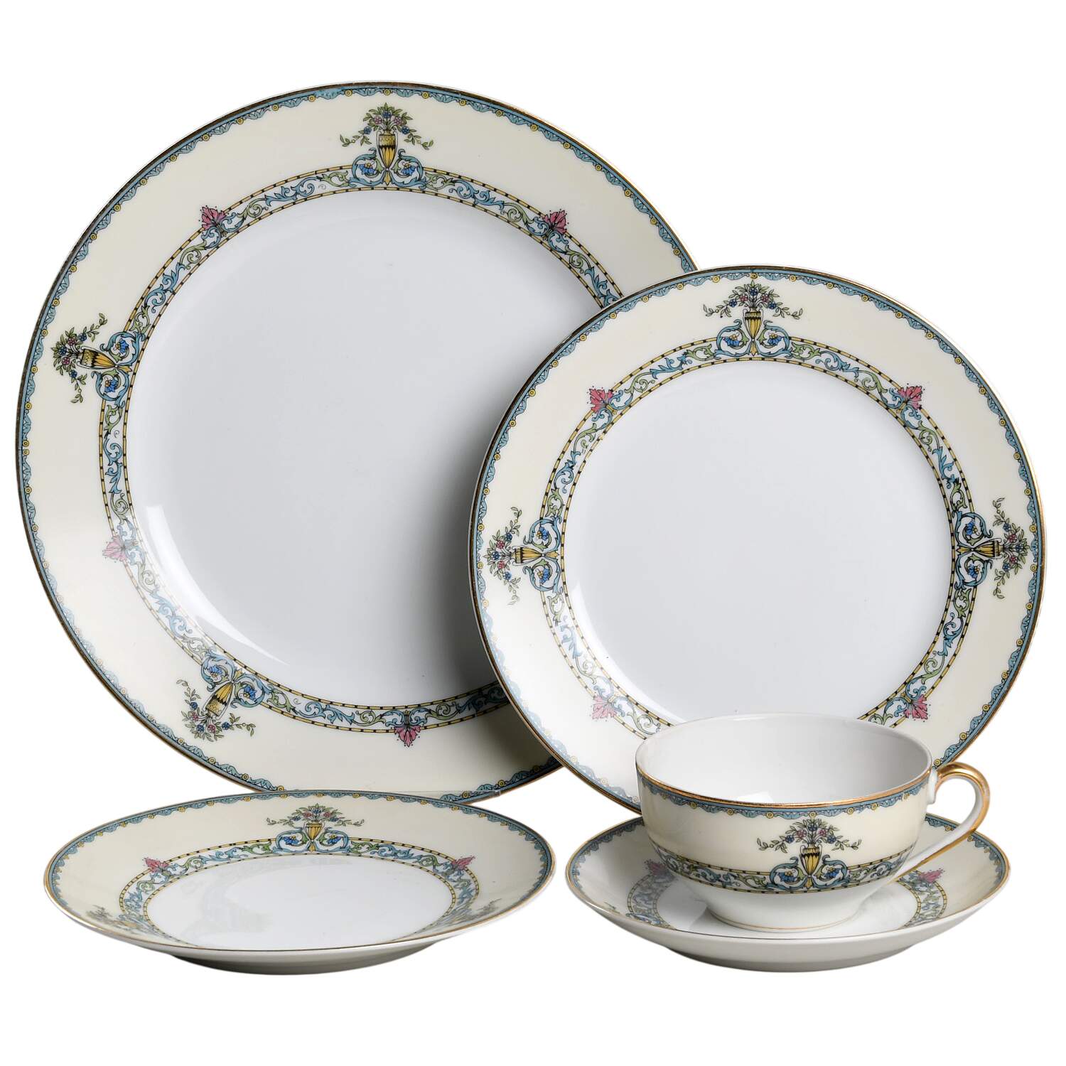 Darby 5 Piece Place Setting by Noritake-1