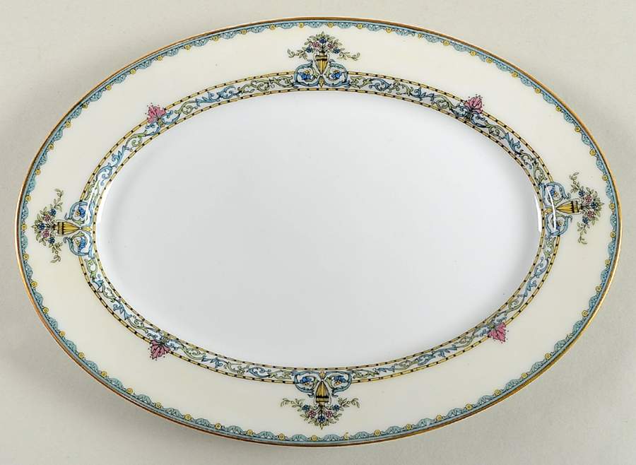 Darby 10" Oval Serving Platter by Noritake-1