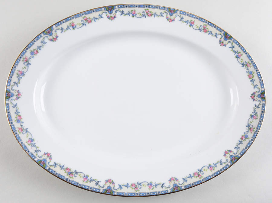 Dardanelle 14" Oval Serving Platter by Noritake-1