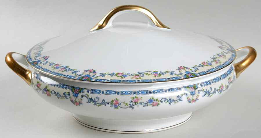 Dardanelle Round Covered Vegetable by Noritake-1