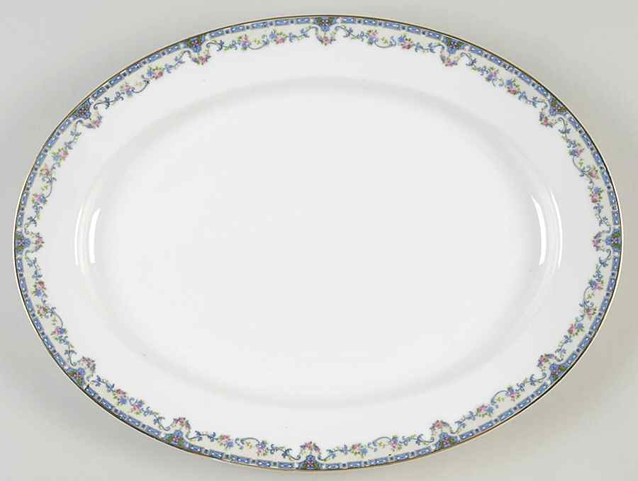 Dardanelle 16" Oval Serving Platter by Noritake-1