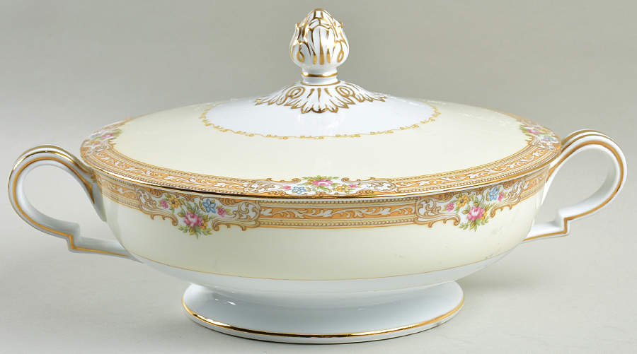 Darleen Round Covered Vegetable by Noritake-1