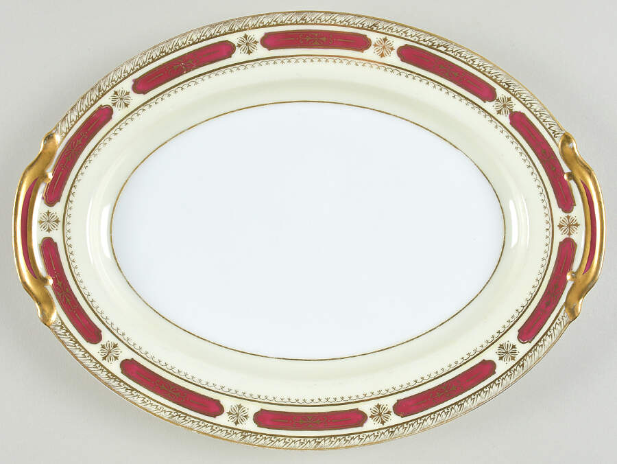 Darnay 12" Oval Serving Platter by Noritake-1