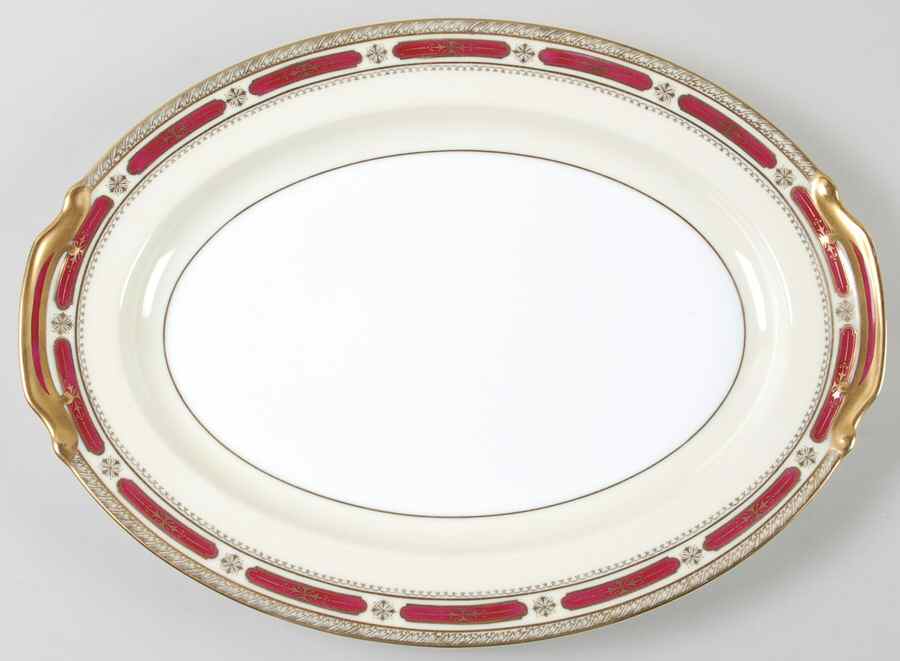 Darnay 16" Oval Serving Platter by Noritake-1