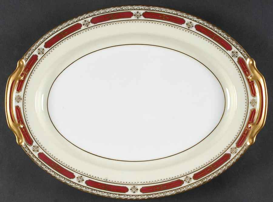 Darnay 14" Oval Serving Platter by Noritake-1
