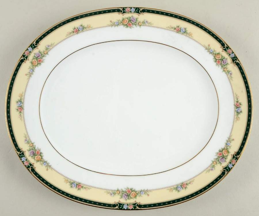 Darnell 13" Oval Serving Platter by Noritake-1