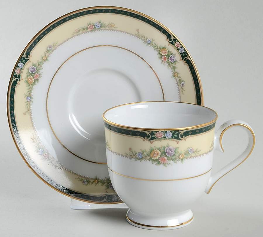 Darnell Footed Cup & Saucer Set by Noritake-1