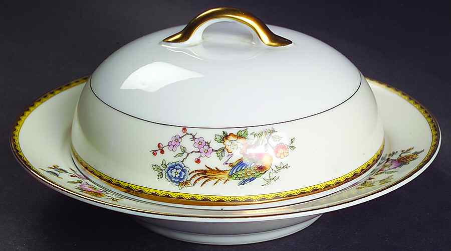 Datonia Round Covered Butter by Noritake-1