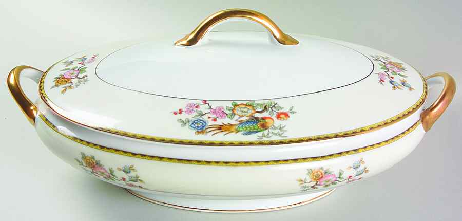 Datonia Oval Covered Vegetable by Noritake-1