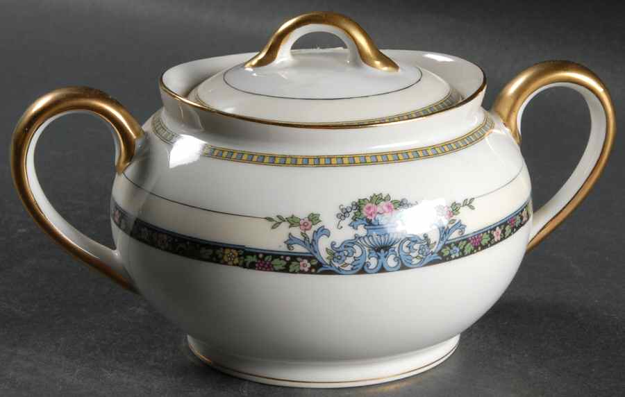 Daventry Sugar Bowl & Lid by Noritake-1