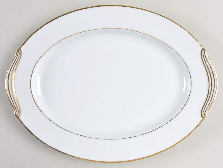 Dawn 11" Oval Serving Platter by Noritake-1